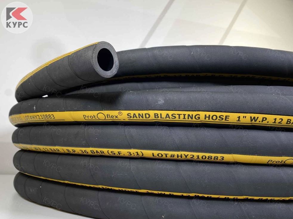 Пескоструйный рукав Protoflex Sand Blasting Hose (Китай), 25х39мм, 20м