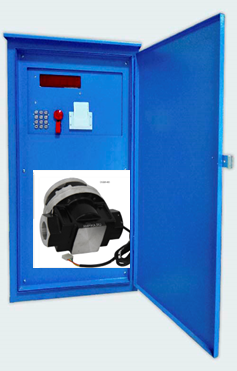 Топливозаправочный модуль Exzotron EFL BOX Vertical эконом, 50л/мин, 220В, для масла