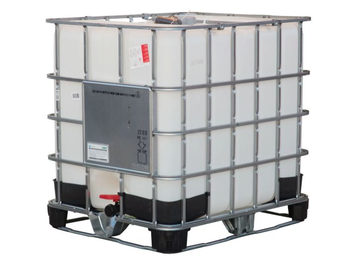 Еврокуб в обрешетке с антистатическим покрытием EX 1000л с заземлением, М