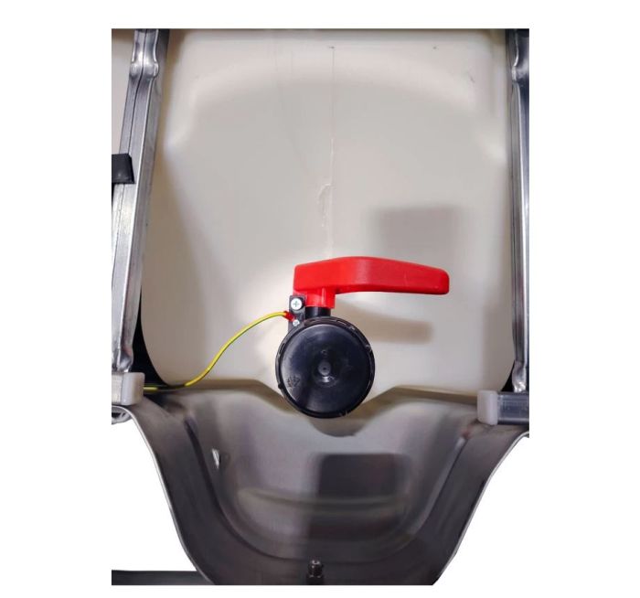 Еврокуб в обрешетке с антистатическим покрытием EX 1000л с заземлением, М