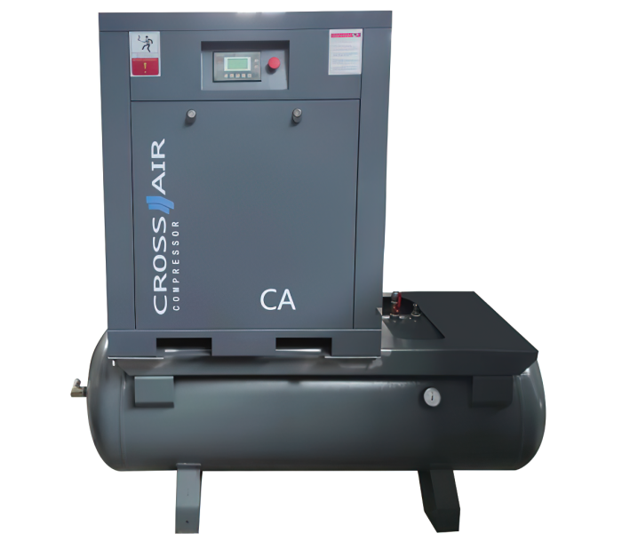 Винтовой компрессор CrossAir CA11-10RA-500, прямой привод, 10 бар, 500 л, IP23, 1500 л/мин