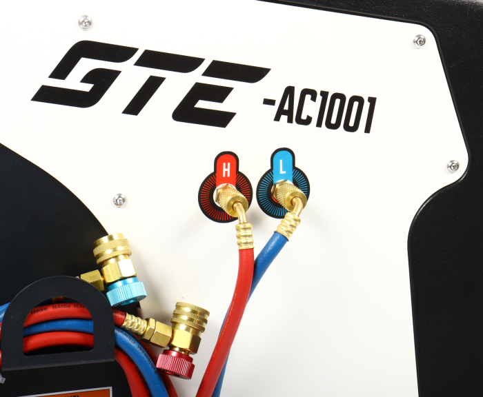 Станция для заправки автокондиционеров GTE GTE-AC1001, полуавтомат, 60л/мин, 220В