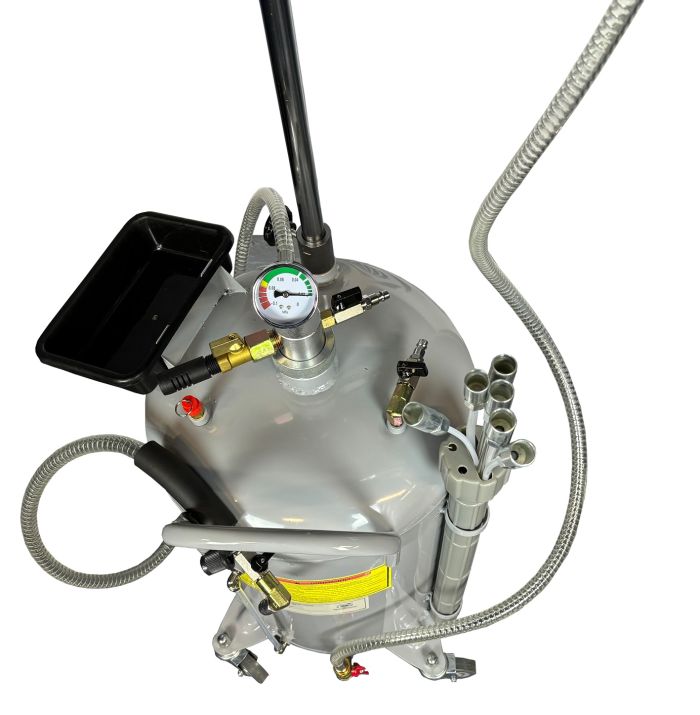 Установка для слива отработанного масла Техносоюз TS-2185, 90 литров, со щупами