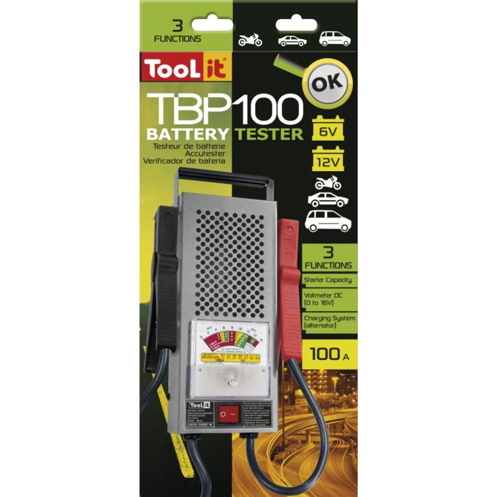 Тестер свинцовых аккумуляторов GYS TBP 100, 100А