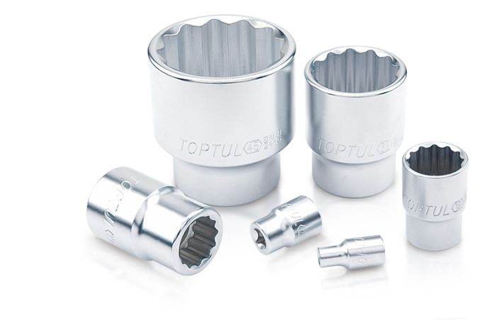 Головка торцевая 12-гранная 3/4" 35 мм TOPTUL