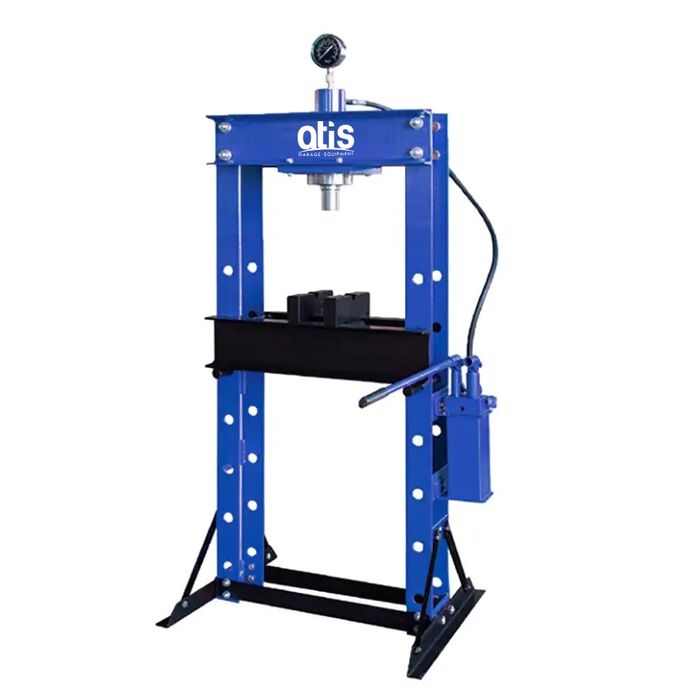 Пресс гидравлический ручной 20 тонн Atis HW 0901C-D, напольный, гаражный, с двухскоростным насосом
