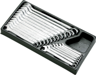 Набор ключей комбинированных Hans TT-29, 19 шт., 6-24мм