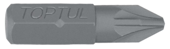 Бита 1/4" крестовая PZ1 L=25 мм TOPTUL