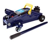 Домкрат подкатной гидравлический 2 тонны AUTOVIRAZH AV-076002, автомобильный, в кейсе