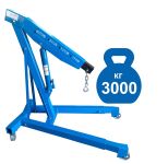 Кран гидравлический 3 тонны Техносоюз TS0401A, передвижной, гаражный