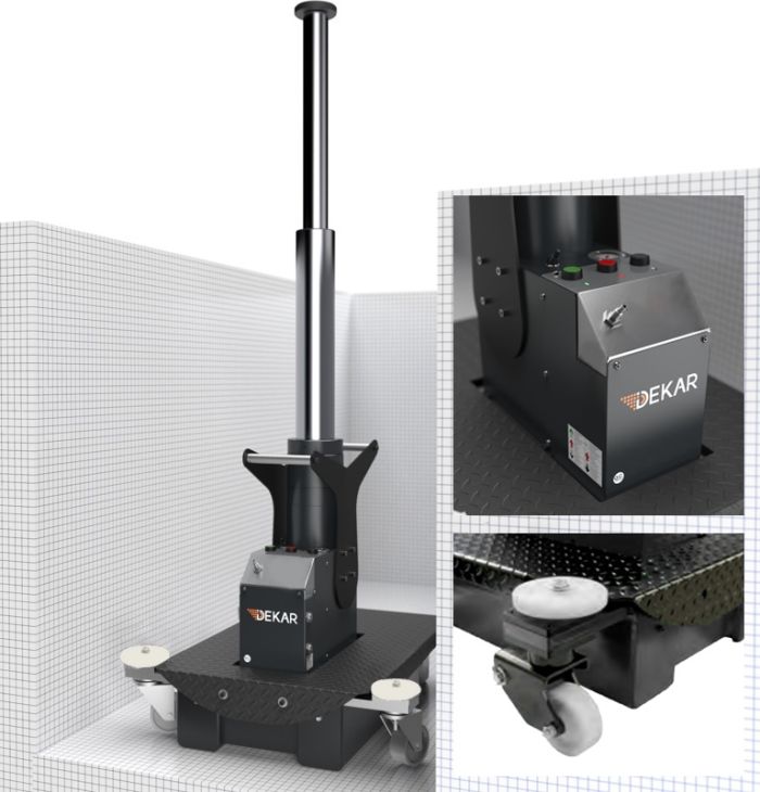 Подъемник канавный пневмогидравлический Dekar 2815SE, 15/30т, напольный