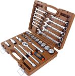 Набор инструментов в кейсе Ombra OMT33S, 33 предмета, с трещоткой, 1/2"