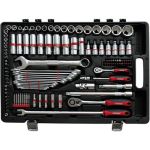 Набор инструментов в ложементе Сорокин Break 1.121, 121 предмет, с трещоткой, 1/4", 1/2"