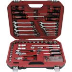 Набор инструментов в кейсе Сорокин Standart 1.178, 78 предметов, с трещоткой, 1/4"