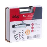 Пневмошлифмашина прямая FUBAG GL25000, 25000об/мин, с набором насадок
