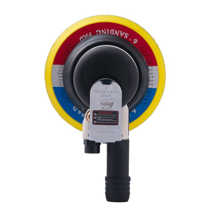 Пневмошлифмашина орбитальная FUBAG SL150CV, 10000об/мин, 150мм, с пылеотводом