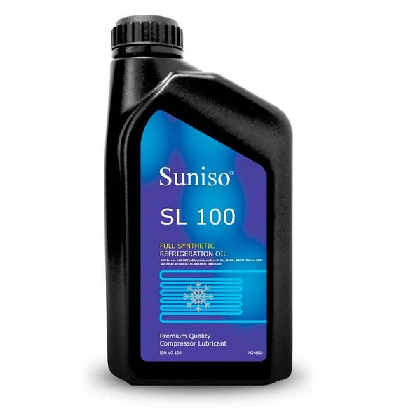 Масло для кондиционера автомобиля Suniso SL 100, 1 литр