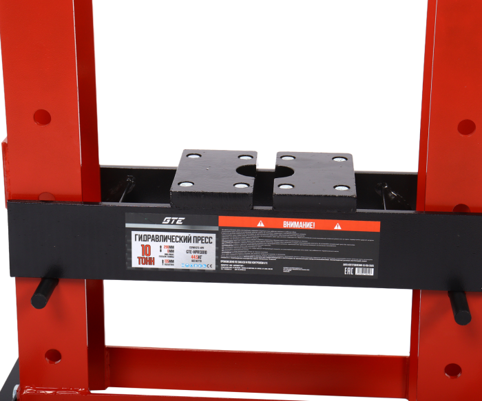 Пресс гидравлический 10т GTE GTE-HPR13010, ручной, настольный