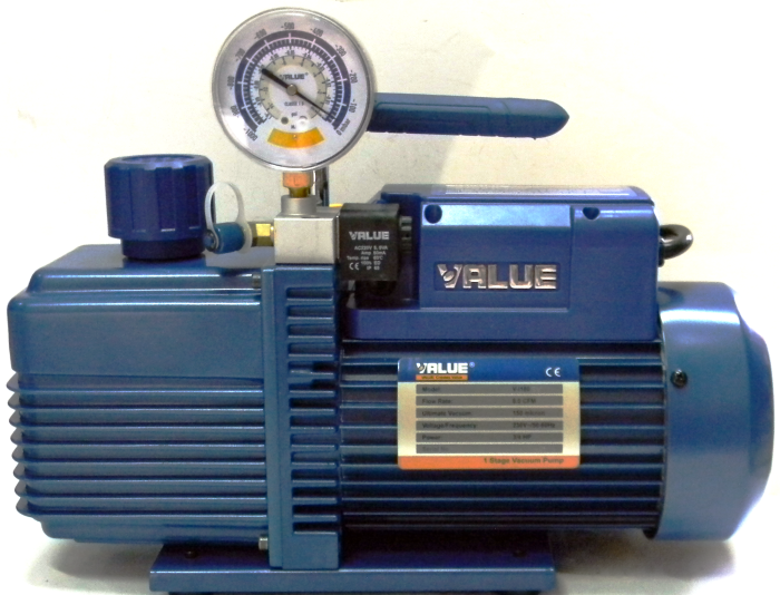 Одноступенчатый вакуумный насос Value V-I180SV, 192л/мин, 220В