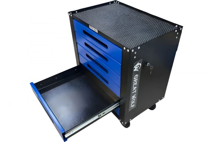 Тележка инструментальная Great Wolf GWT-B6S, закрытая, 6 ящиков