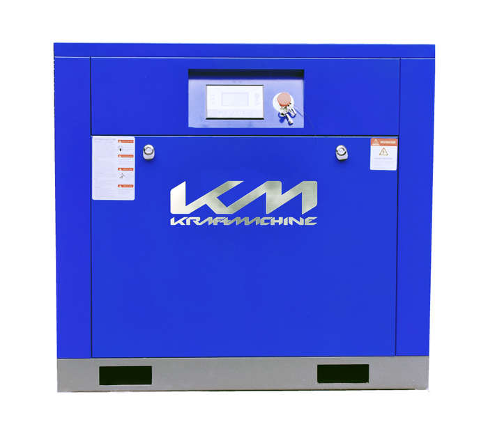 Винтовой компрессор KraftMachine KM18.5-10рВ, ременной привод, 10 бар, IP54, 2700л/мин