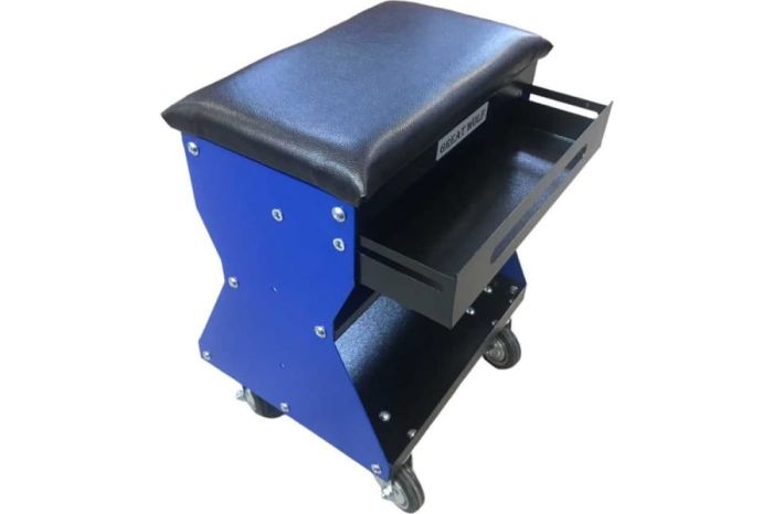 Подкатной ремонтный стул Great Wolf GWT-B1, синий