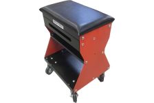 Подкатной ремонтный стул Great Wolf GWT-R1, красный