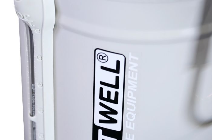 Установка для сбора масла/антифриза Kraftwell KRW1832.80, 80 литров