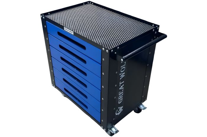 Тележка инструментальная Great Wolf GWT-B6, закрытая, 6 ящиков