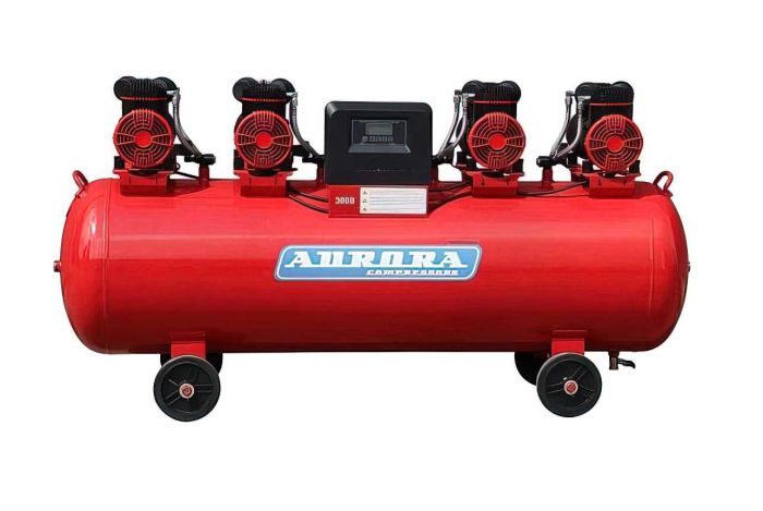 Поршневой компрессор Aurora PASSAT-250/1000 MODULE, коаксиальный привод, безмасляный, 1000 л/мин, 380В