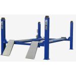 Подъемник четырехстоечный 5,5 тонн KraftWell KRW5.5WA_blue, электрогидравлический, для сход-развала, 380В
