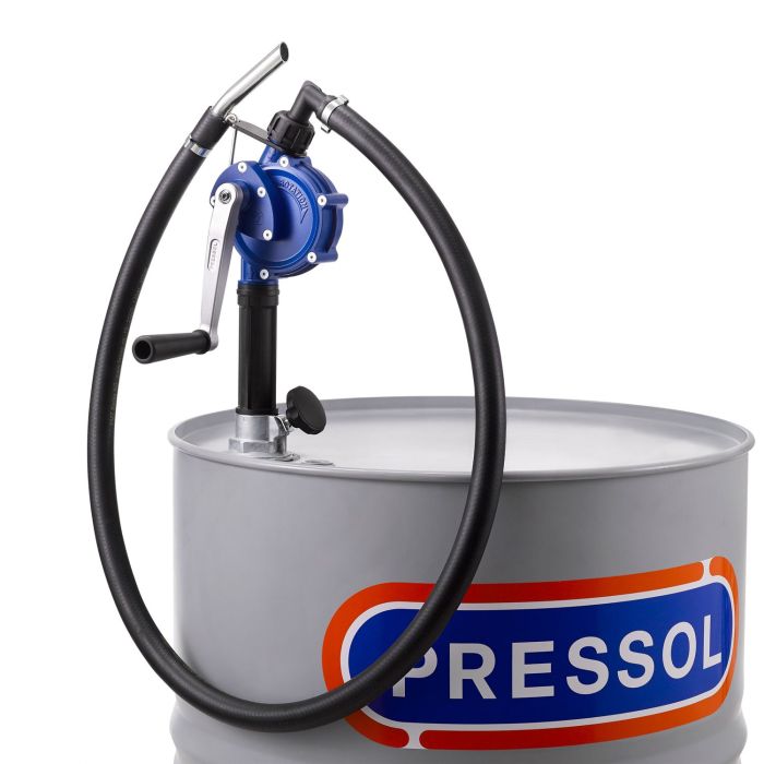 Насос для масла,дизельного топлива,керосина из бочки,роторный Pressol 13056, 18 л/мин