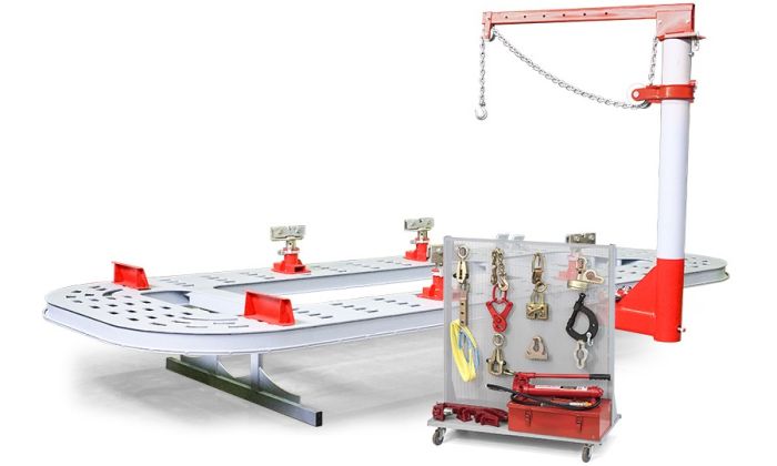 Стапель платформенный 3500кг SIVER К-110 MAXI, с одним силовым устройством 10т