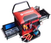 Сиденье-тележка ремонтное Forsage F-01Z0467, на колёсах, 2 ящика