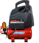 Поршневой компрессор Aurora BORA-6, коаксиальный привод, безмасляный, 161 л/мин, 220В