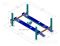 Пост сход-развала 3D с подъёмником 4т KraftWell 4WA_set_3, с лифтом