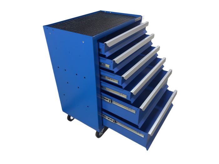 Тележка инструментальная Great Wolf GWT-K6B, закрытая, 6 ящиков