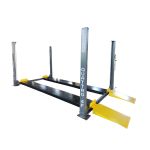 Подъемник четырехстоечный 4 тонн KraftWell QUATTRO 4F, электрогидравлический, для слесарных работ, 380В