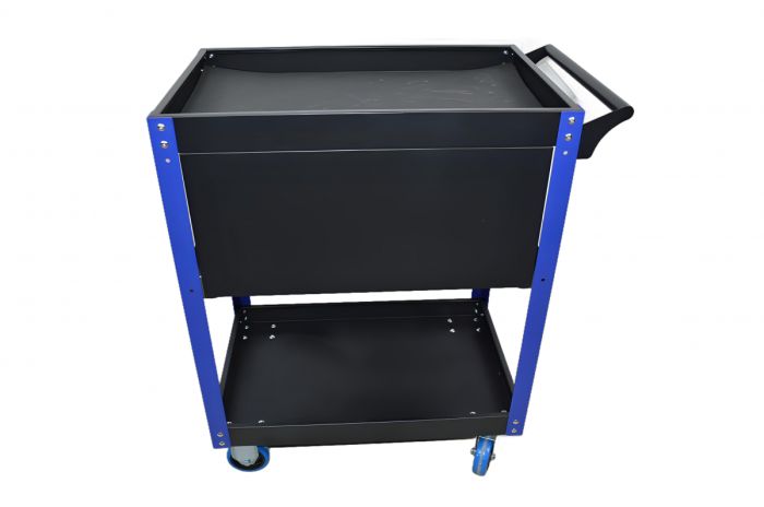 Тележка инструментальная Great Wolf GW-3ST Blue, с полкой и тремя ящиками