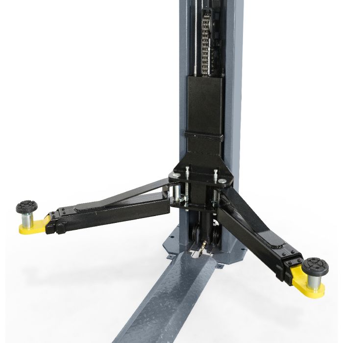 Подъемник двухстоечный автомобильный 5,5 тонн KraftWell KRW5.5MXL, электрогидравлический, 380В