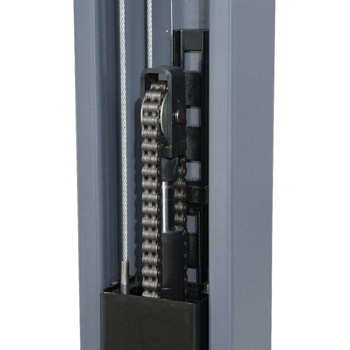 Подъемник двухстоечный автомобильный 5,5 тонн KraftWell KRW5.5MXL, электрогидравлический, 380В