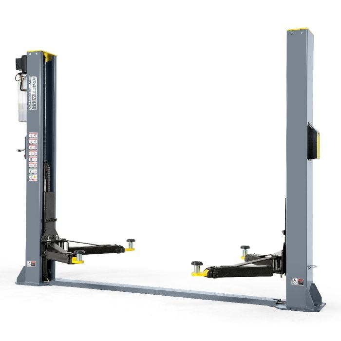 Подъемник двухстоечный автомобильный 5,5 тонн KraftWell KRW5.5MXL, электрогидравлический, 380В