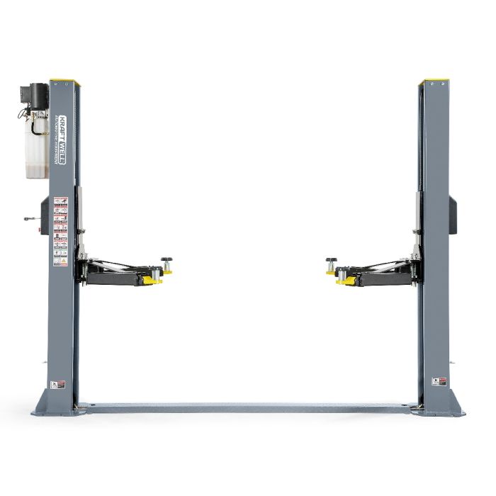 Подъемник двухстоечный автомобильный 5,5 тонн KraftWell KRW5.5MXL, электрогидравлический, 380В