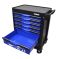 Тележка инструментальная Great Wolf GW-7ST Blue, закрытая 7 ящиков