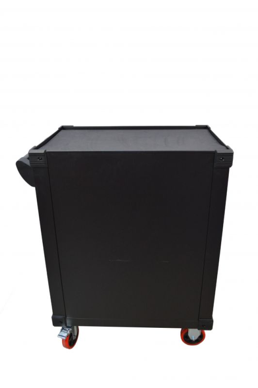 Тележка инструментальная Great Wolf GW-7ST Black, закрытая, 7 ящиков