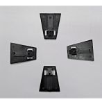 Комплект пластиковых накладок на зажимные кулачки (8шт.) KraftWell арт. C-300-730000-0