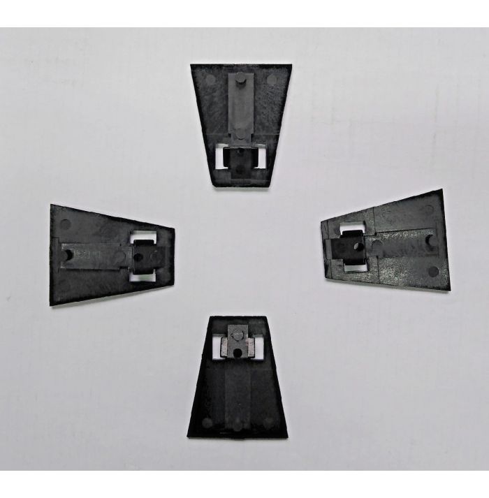 Комплект пластиковых накладок на зажимные кулачки (8шт.) KraftWell арт. C-300-730000-0