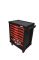 Тележка инструментальная Great Wolf GW-7ST1 Black, 7 ящиков, с набором инструментов 249пр.