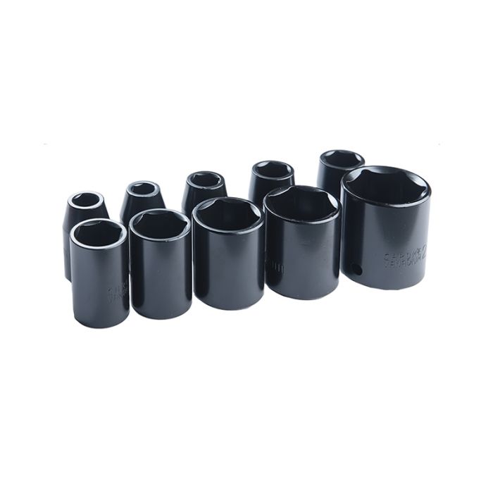 Набор торцевых головок FUBAG 160101, 1/2", 9-27мм, 10 шт.