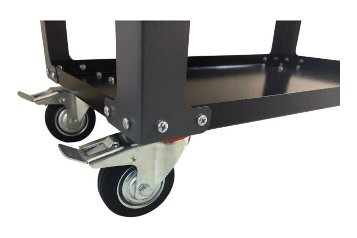 Тележка инструментальная Great Wolf GWT-G3, открытая, 3 полки, колеса с тормозом